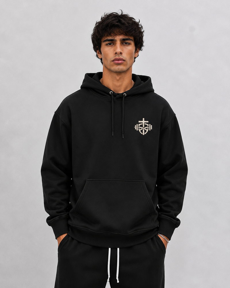 Black - Fear the Lamb Men's Hoodie