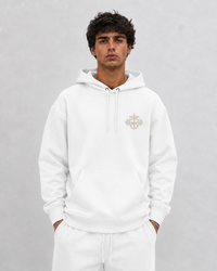 White - Fear the Lamb Men's Hoodie