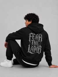 Black - Fear the Lamb Men's Hoodie
