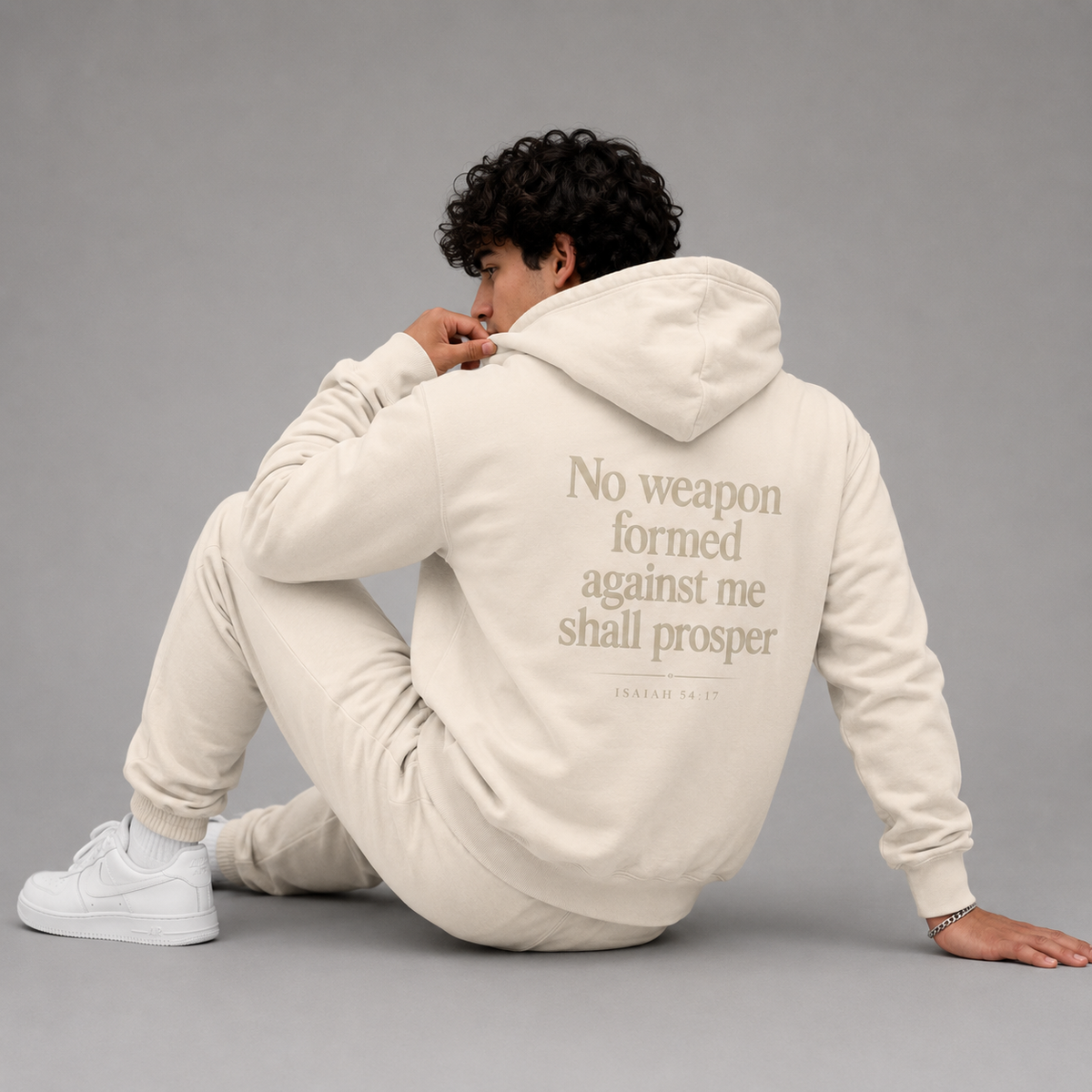 Sandshell - Isaiah 54:17 No Weapon Hoodie