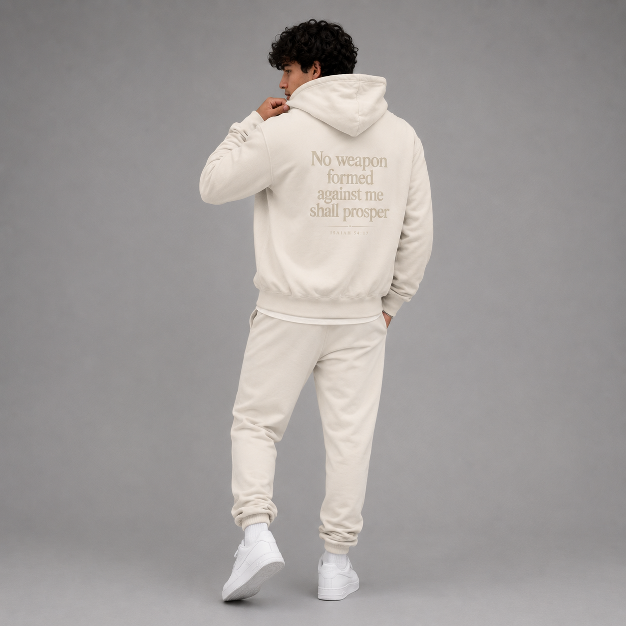 Isaiah 54:17 No Weapon Hoodie