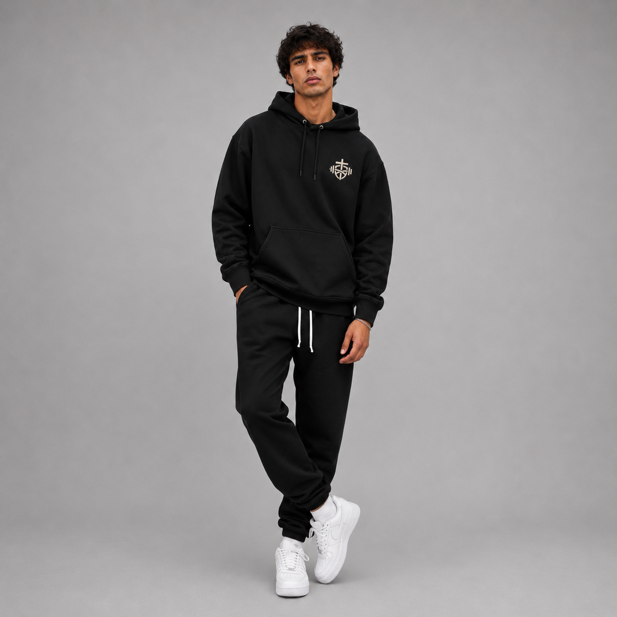 Black - Isaiah 54:17 No Weapon Hoodie
