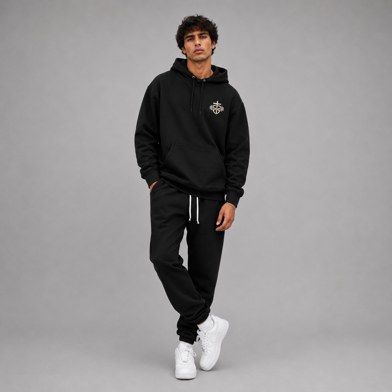 Black - Isaiah 54:17 No Weapon Hoodie