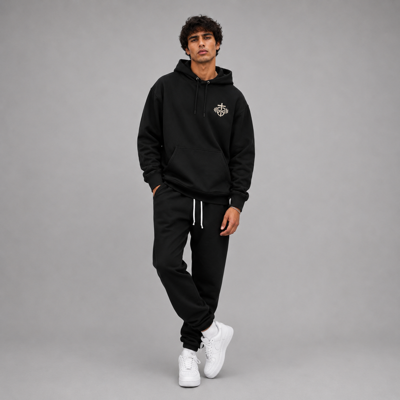 Black - Isaiah 54:17 No Weapon Hoodie