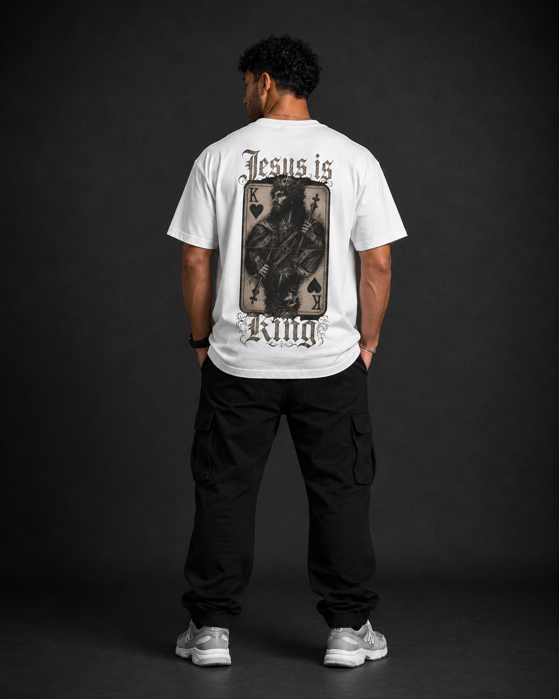 White - Jesus Is King T-Shirt
