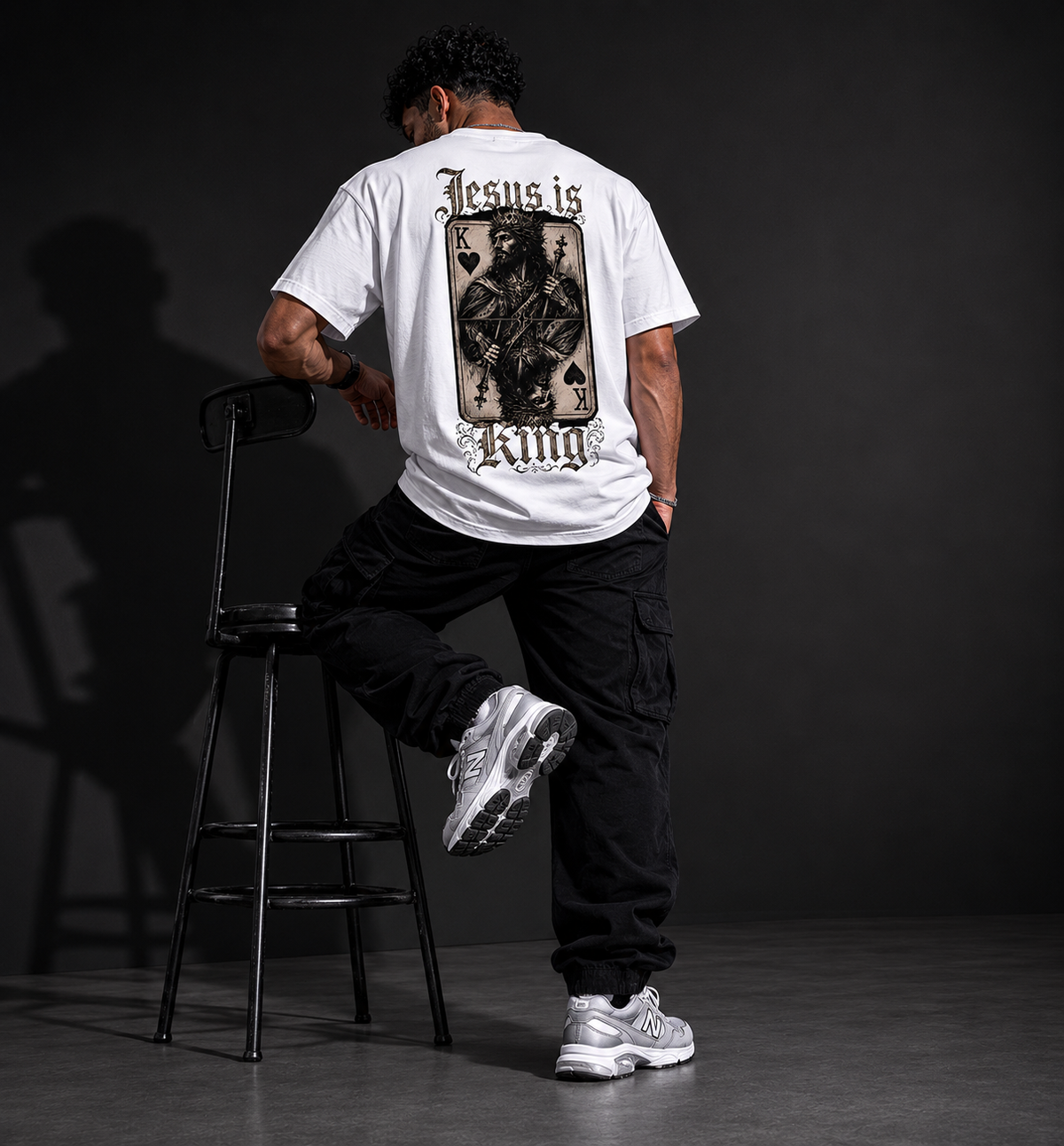White - Jesus Is King T-Shirt