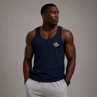 Navy - Fear the Lamb Tank Top