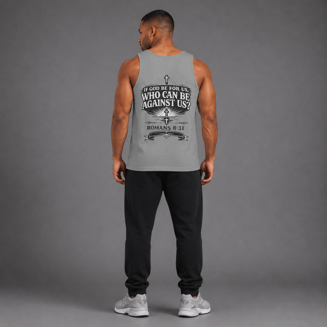 Granite - If God Be For Us, Who Can Be Against Us Men's Tank